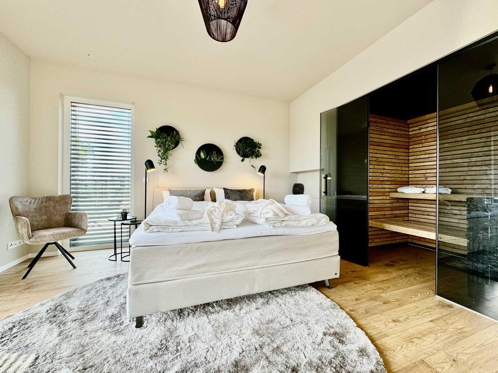 Luxapart Eifel Mit Privater Sauna Harscheid Extérieur photo